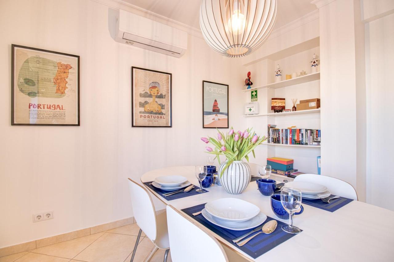 阿尔布费拉Old Town 2Br 50M Ocean W/ Ac Wi-Fi Parking Terrace公寓 外观 照片